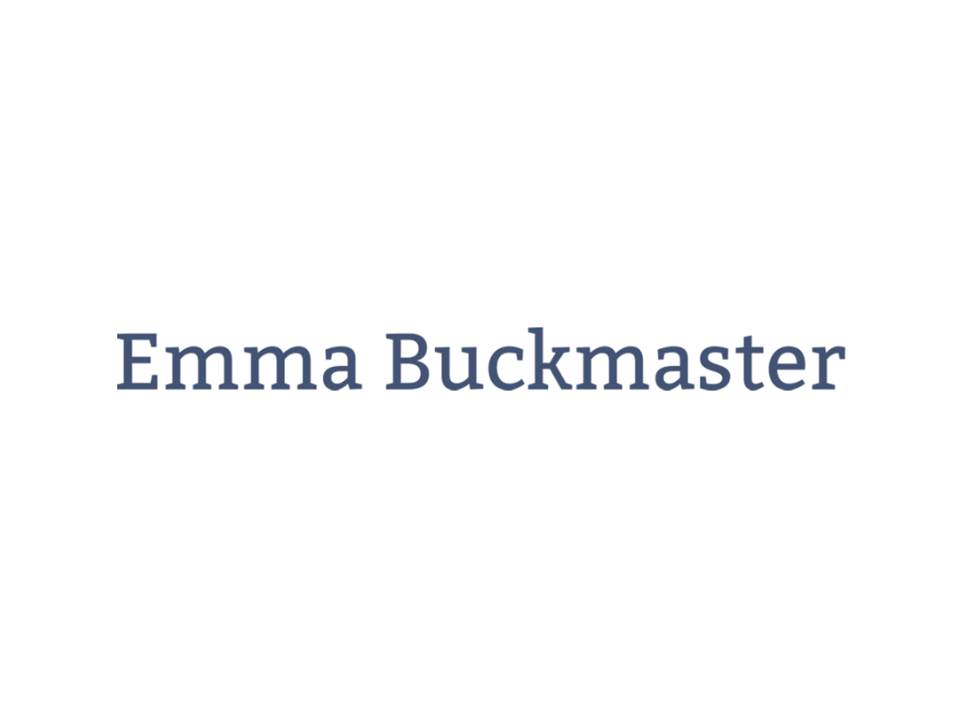 Groundswell Conference Exhibitor - Emma Buckmaster Groundswell